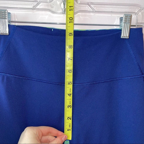 Victoria’s Secret VSX Blue Space-dye Mid-rise Knockout Leggings Xsmall Women’s - Picture 3 of 11